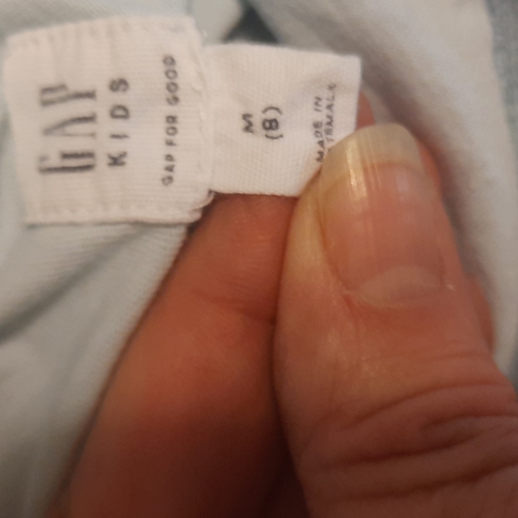 Carters and Gap skirt and tee. Pink and light blue size 8 girls. - Picture 4 of 5